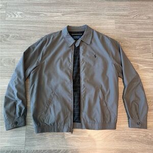 Polo Ralph Lauren Gray Men's Rain Jacket Medium